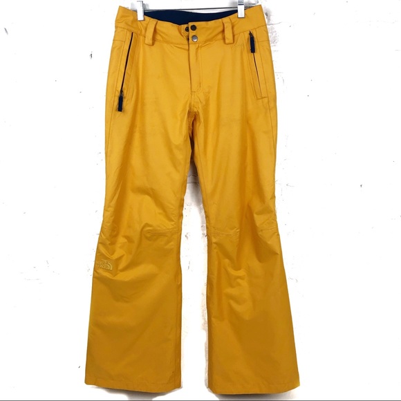 The North Face Pants - Northface Women’s Yellow / Blue Snowpants Small